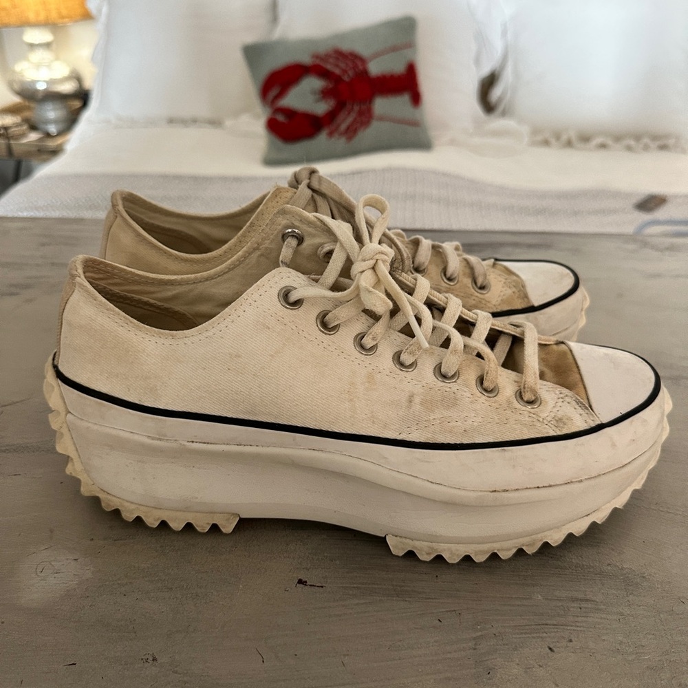Converse Run Star Hike OX Low Top
Chunky Platform Shoes Summer Denim - Picture 4 of 11